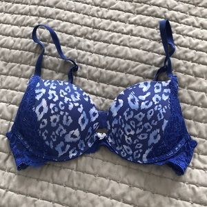 Blue Victoria’s Secret Bra